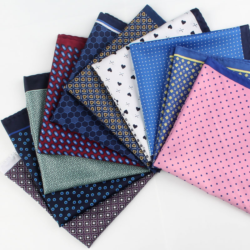 Pocket Square Set - 34 cm Einstecktuch für Männer und