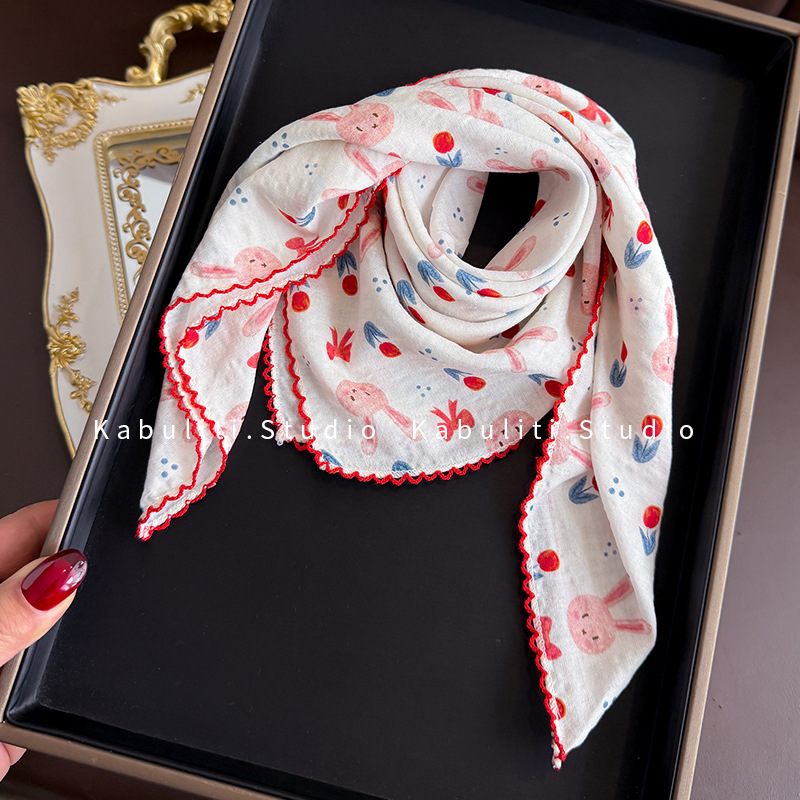 Quadratischer Schal aus Baumwo – Face Scarf Mask Bewertung und Preis