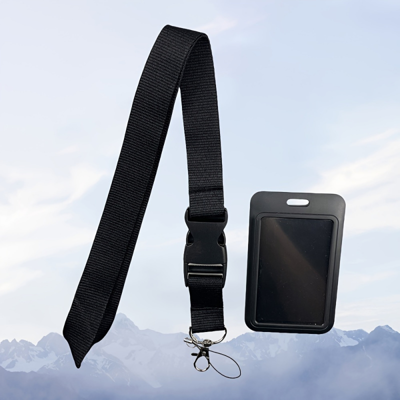 Schwarzes Halsband-Ausweishalt – Lanyard Badge Holder Bewertung und Preis