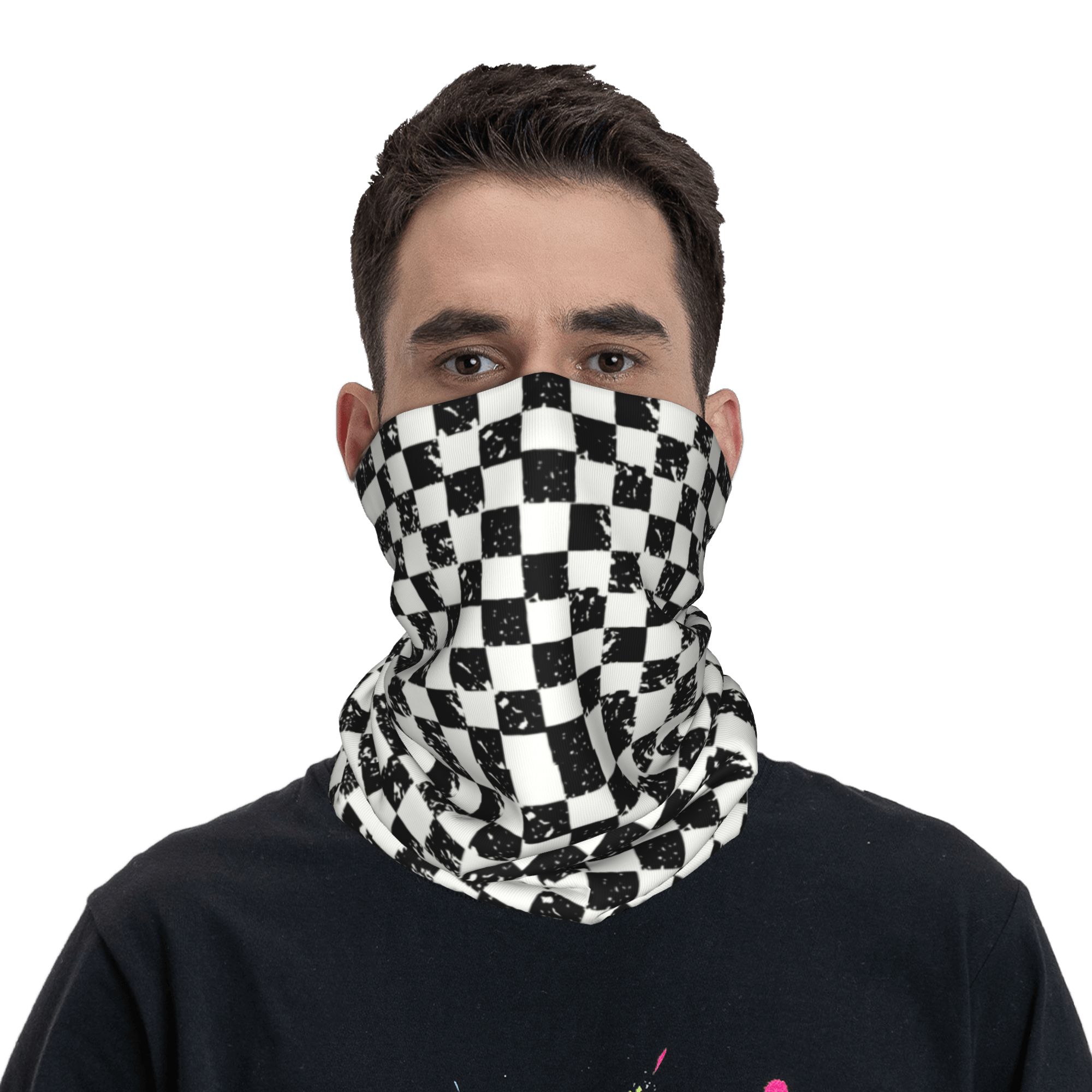 Maßgefertigtes Retro-Kariertes – Neck Warmer Tube Bewertung und Preis